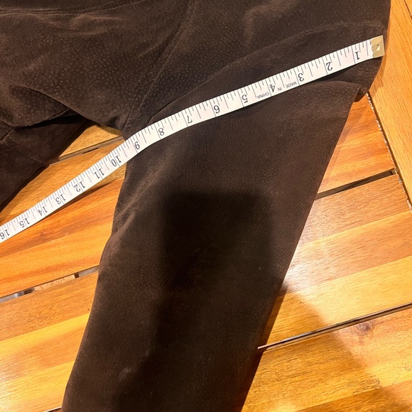 🌹Vintage 1999's Wilson's Leather Maxima Women Suede Coat Faux Fur Lining Jacket - Picture 13 of 16